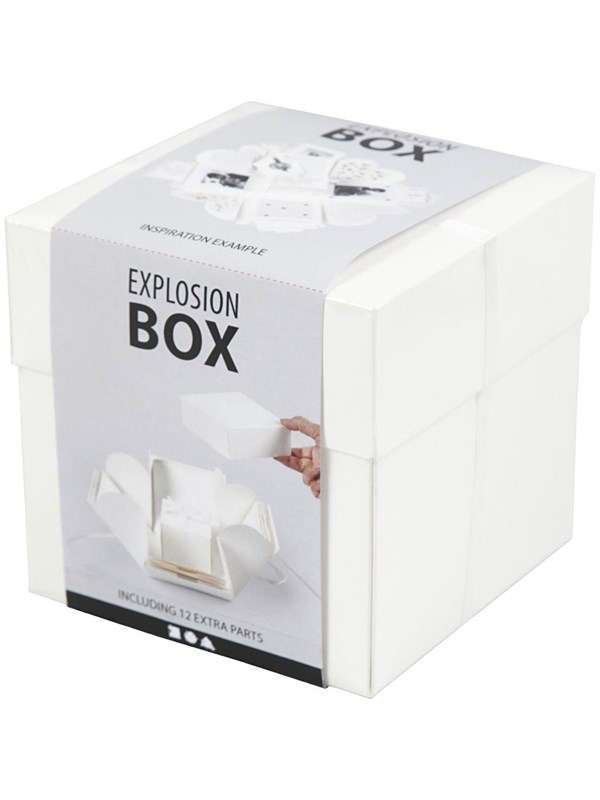 Creativ Company Explosion box - White