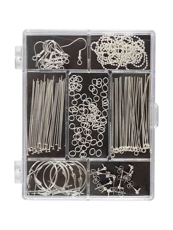 Creativ Company Jewellery Starter Kit - Silver-plated