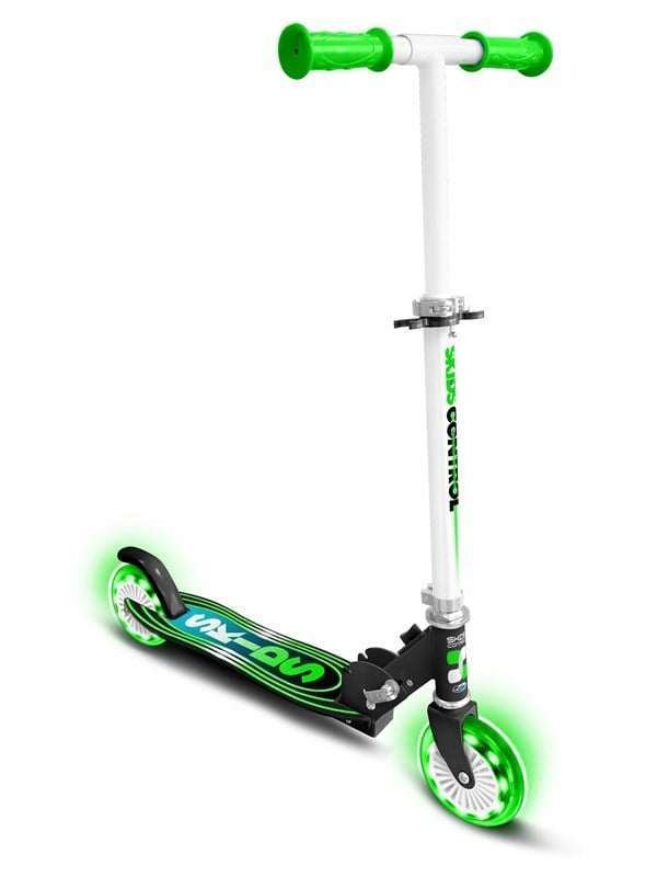 Stamp Foldable scooter with light up wheels