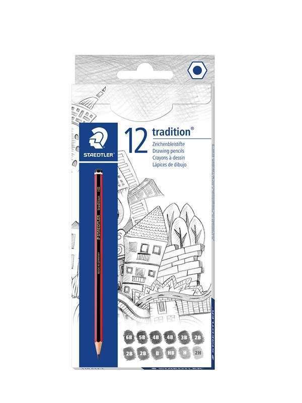 Staedtler Pencil tradition 12pc set 100% PEFC
