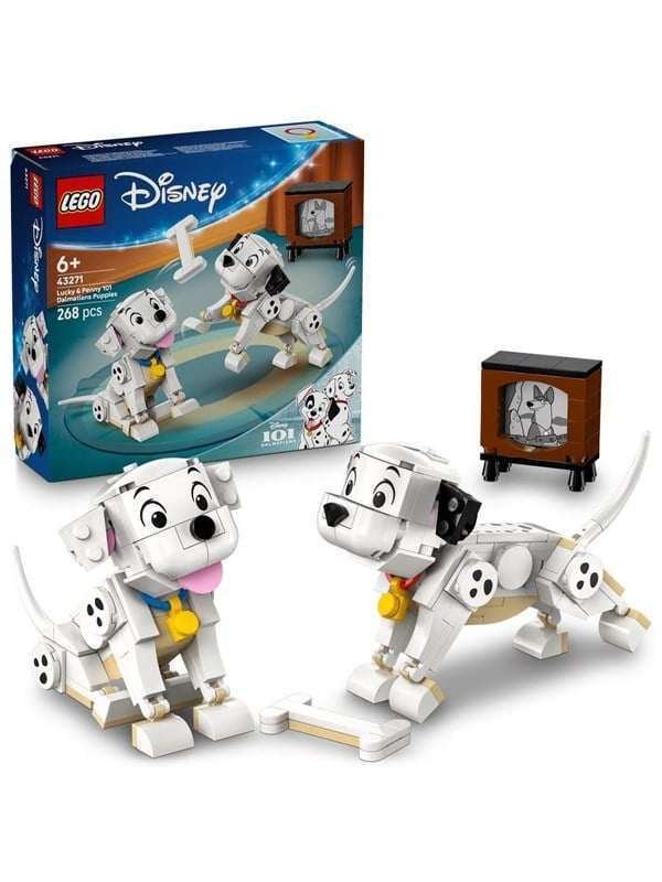 LEGO Classic 43271 101 dalmatialaista ‑koiranpennut: Laikku ja Pipsa