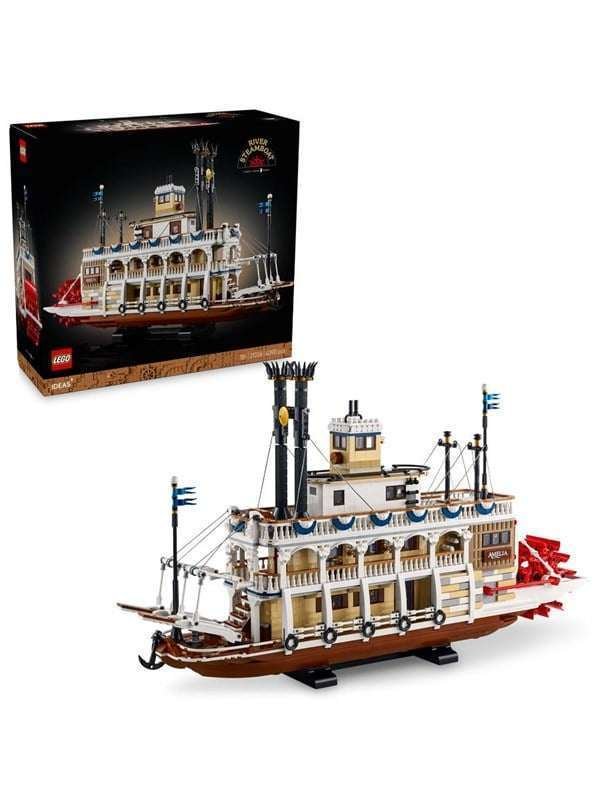 LEGO Ideas 21356 Jokihöyrylaiva