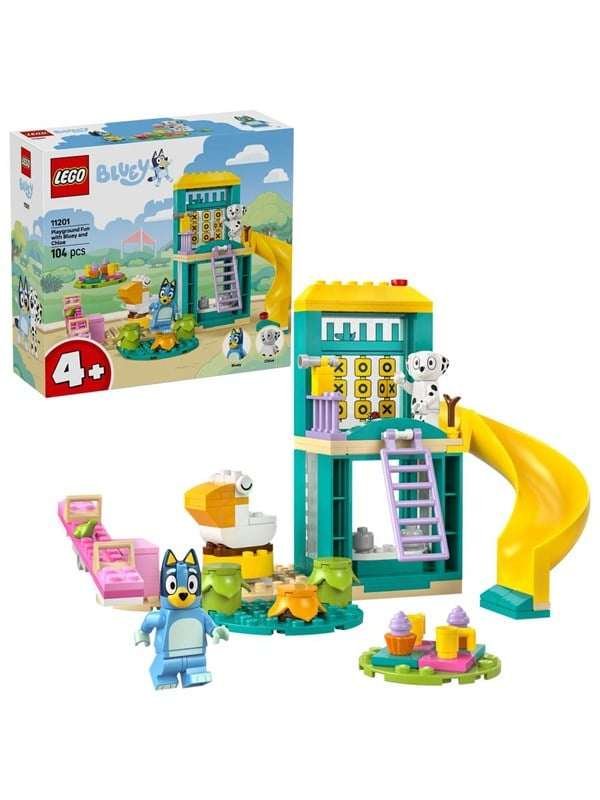 LEGO Bluey 11201 Tuurin ja Katin hupihetket leikkikentällä