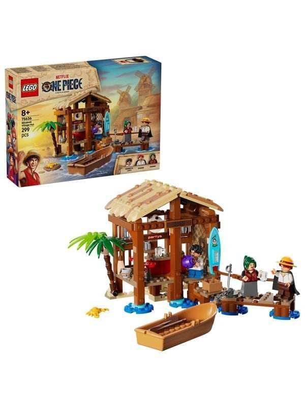 LEGO ONE PIECE 75636 Tuulimyllykylän mökki