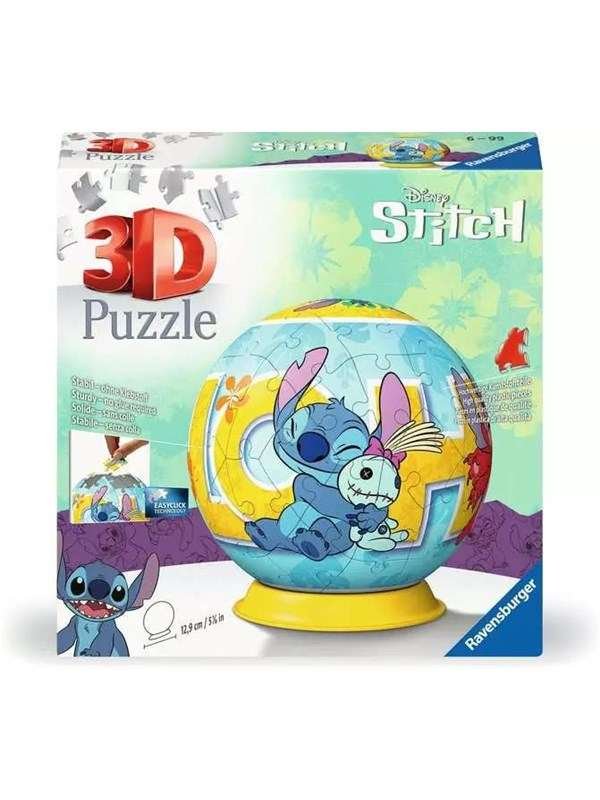 Ravensburger Puzzle Ball: Disney Stitch 3D Palapeli