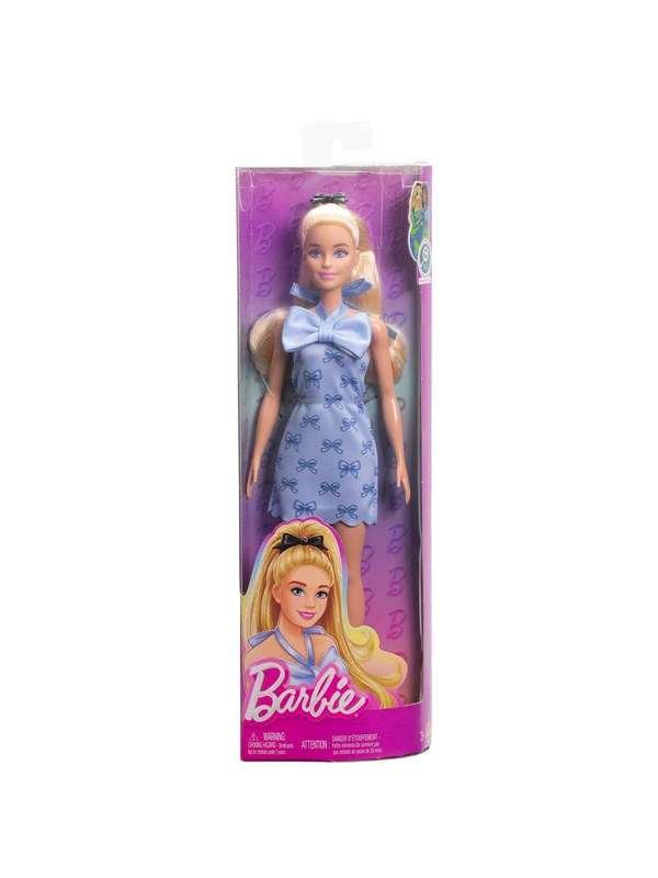Barbie Fashionista -nukke siniset rusetit