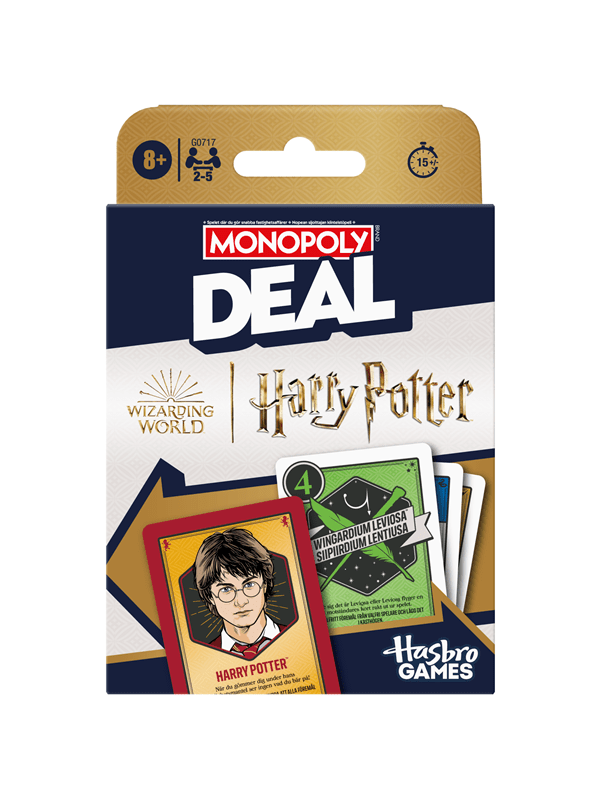 Hasbro Monopoly Deal - Harry Potter Card Game (SE/FI)