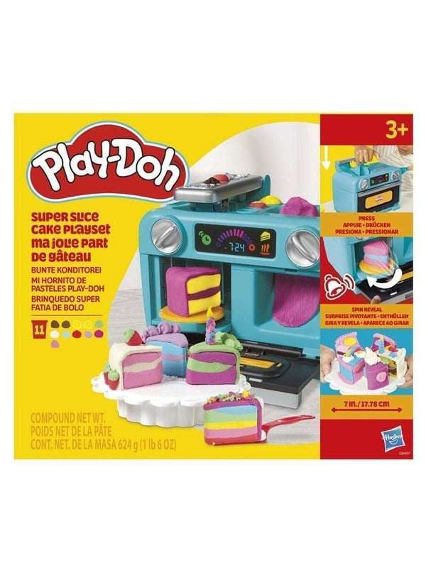 Play-Doh Super Slice -kakku leikkisetti