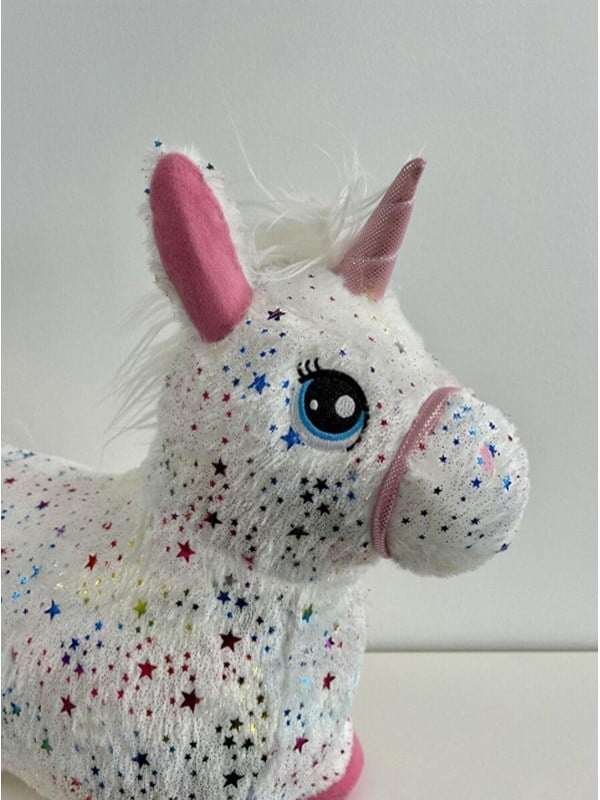 Krea Hop And Bounce Plush Horse Rainbow
