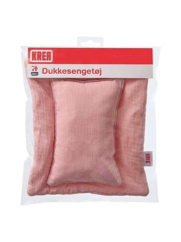 Krea Doll Bed Linen Rose Col.