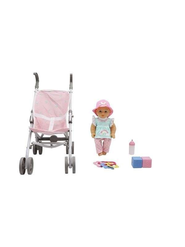 Happy Friend Lotta Doll 30cm with Stroller Set