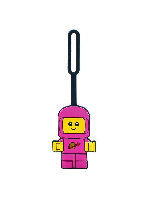 Euromic LEGO® Bag Tag/Luggage tag Spacebaby Pink