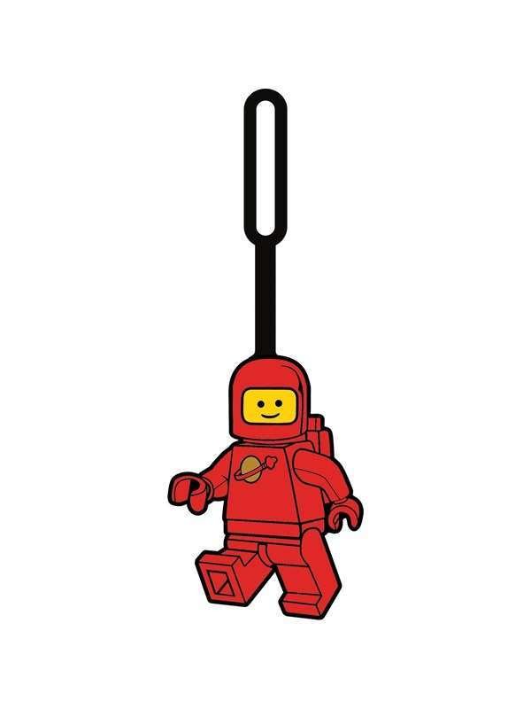 Euromic LEGO® Iconic Spaceman Red bag tag
