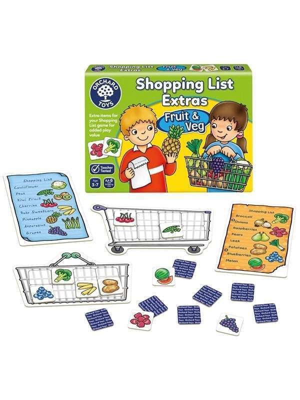 Orchard Shopping List Extras Fruit & Veg