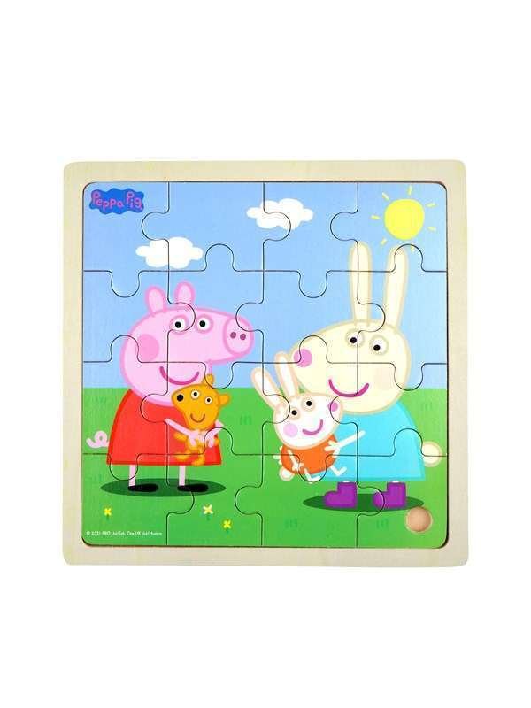 Barbo Toys Peppa Pig - Wooden Puzzle - Rebecca Rabbit