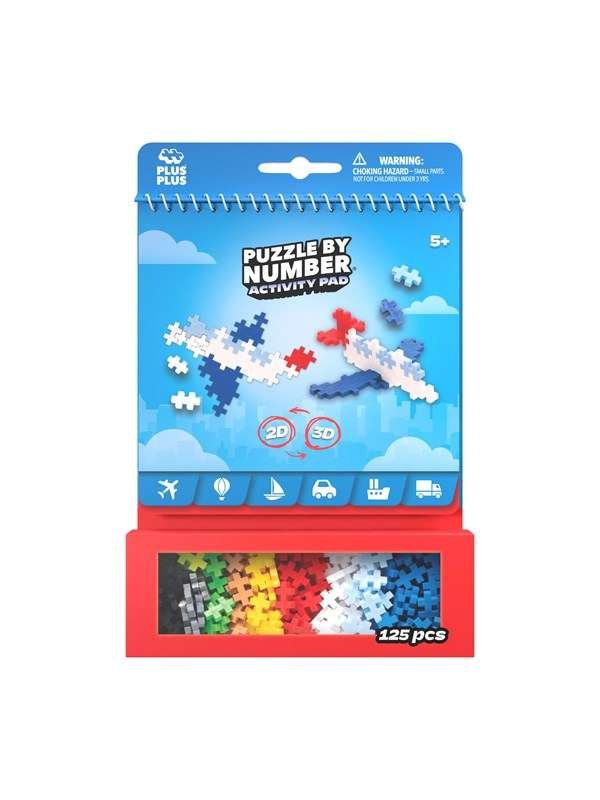 Plus-Plus Activity Pad - Transportation