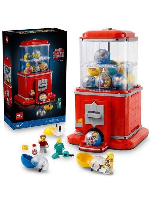 LEGO Ideas 21358 Minihahmojen myyntiautomaatti