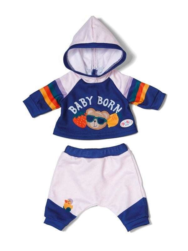 Baby Born Jogging Suit Navy 43cm