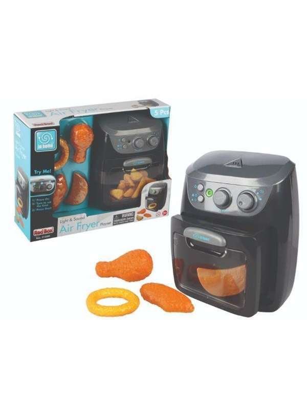 Red box Air Fryer med lys & lyd