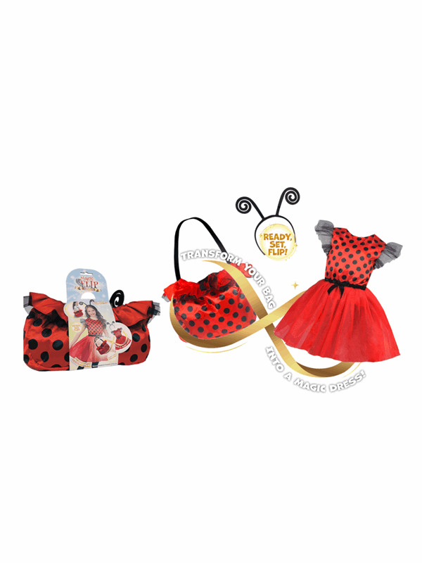 Magic Flip Ladybug 110 - 116 cm