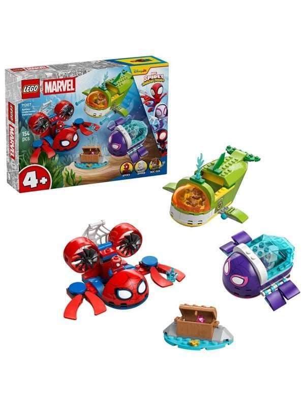 LEGO Spidey ja vedenalaiset menopelit