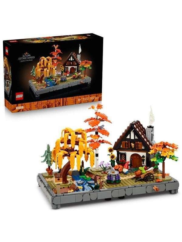LEGO Icons 11372 Syksyinen mökkipuutarha