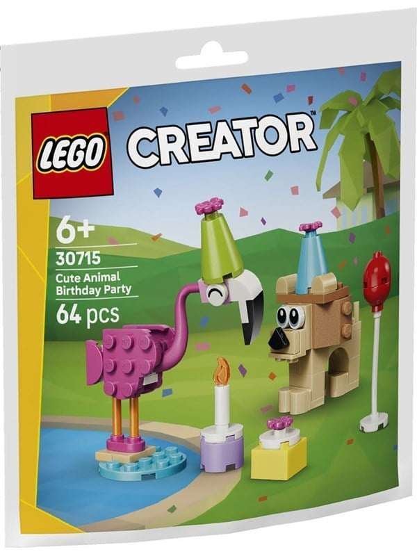 LEGO Creator 30715 Söpöjen eläinten synttärijuhlat