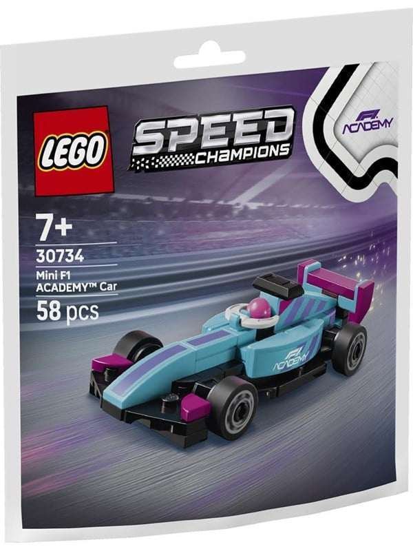 LEGO Speed Champions 30734 Minikokoinen F1 ACADEMY™ auto