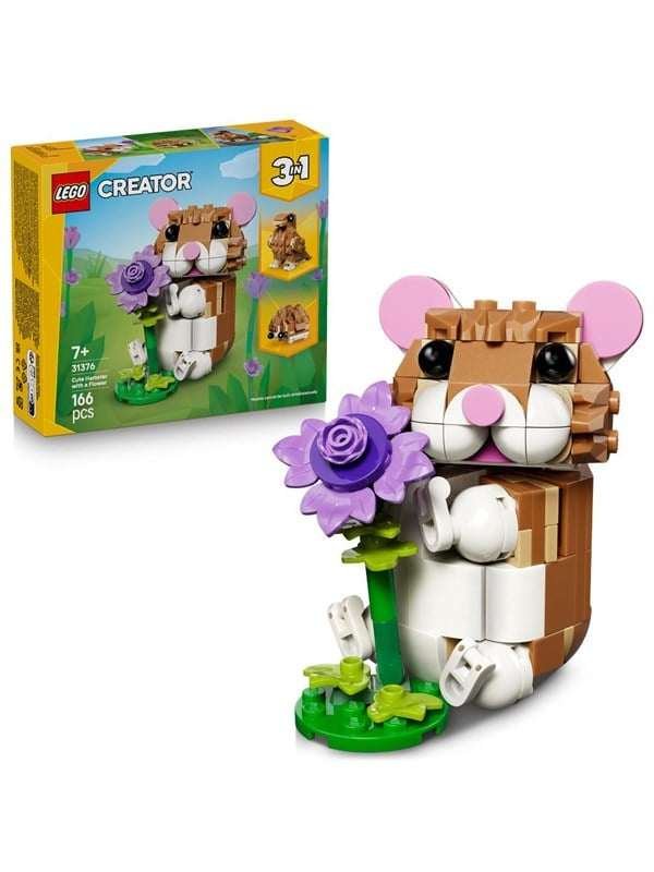 LEGO Creator 31376 Hurmaava hamsteri ja kukka