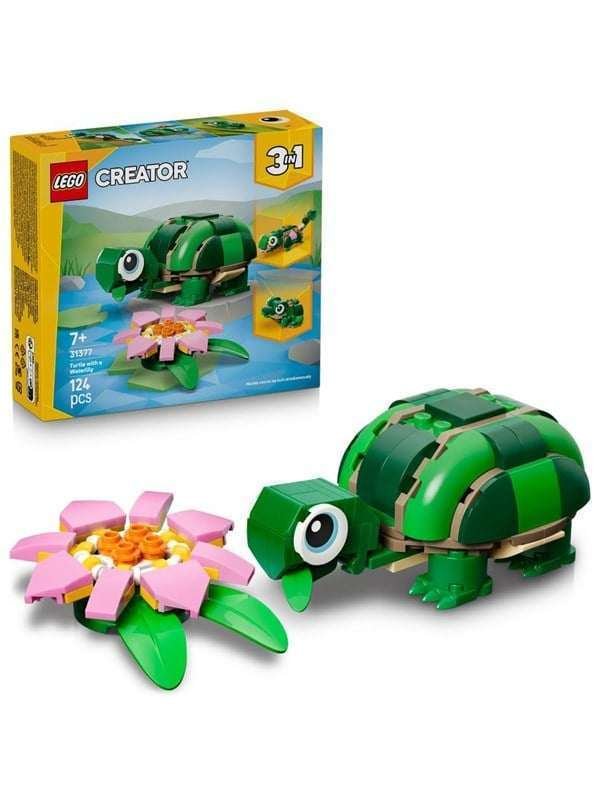 LEGO Creator 31377 Kilpikonna ja lumpeenkukka