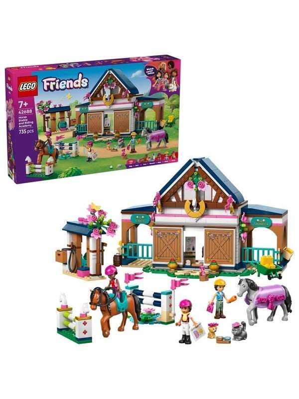 LEGO Friends 42688 Hevostalli ja ratsastuskoulu