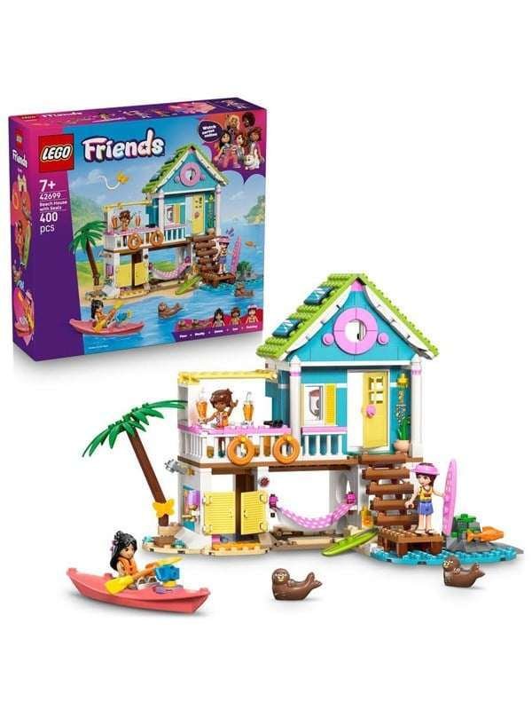 LEGO Friends 42699 Rantahuvila ja hylkeet