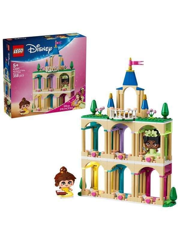 LEGO Disney 43291 Bellen ja Tianan linna minikoossa