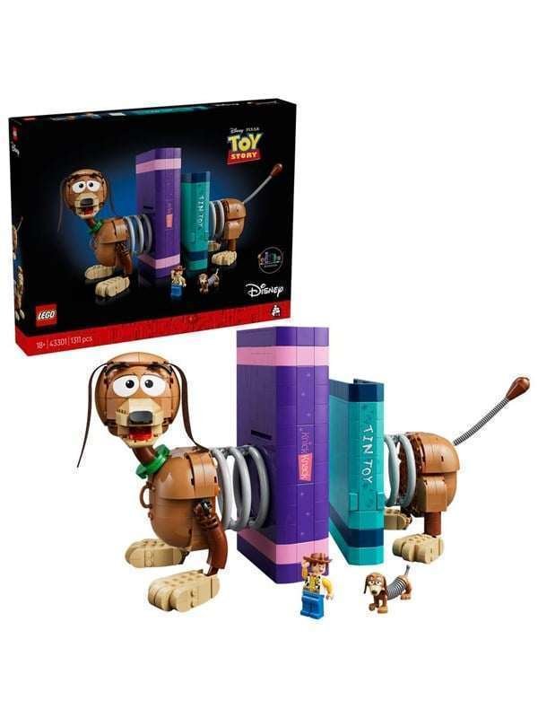 LEGO Disney 43301 Toy Story ‑kirjatuet: Slinky-koira