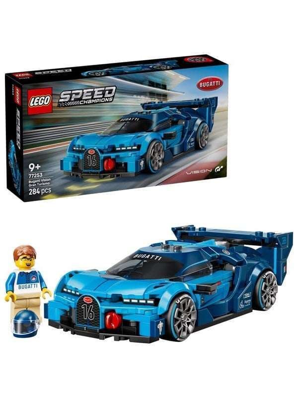 LEGO Speed Champions 77253 Bugatti Vision GT ‑hyperurheiluauto