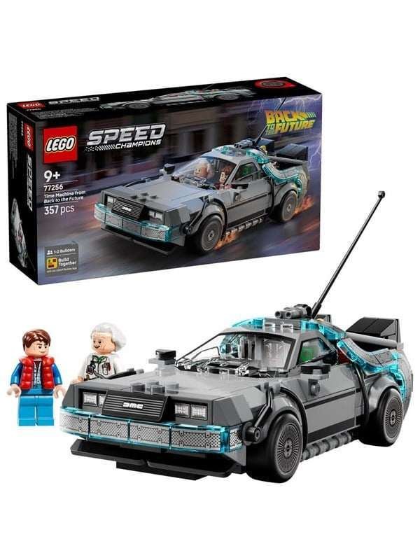 LEGO Speed Champions 77256 Aikakone Paluu tulevaisuuteen ‑elokuvasta