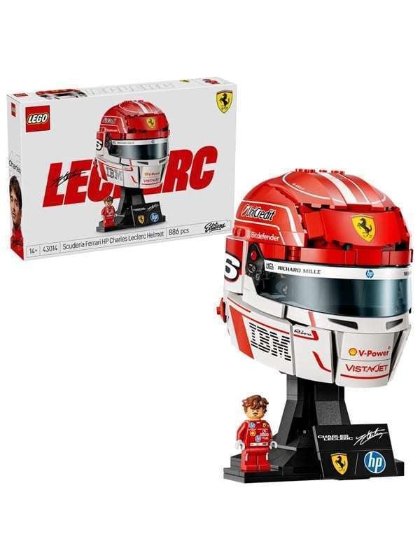LEGO Editions 43014 Scuderia Ferrari HP ‑kypärä - Charles Leclerc