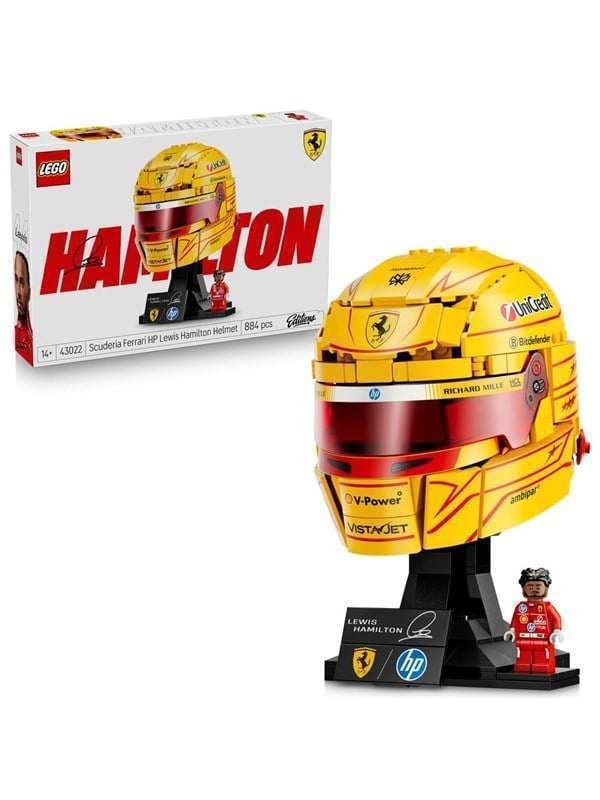 LEGO Editions 43022 Scuderia Ferrari HP -kypärä - Lewis Hamilton