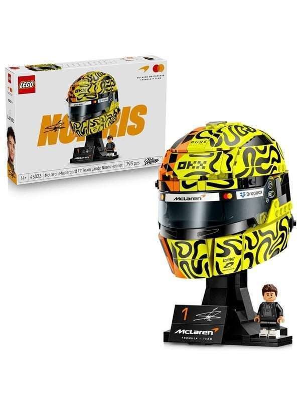 LEGO Editions 43023 McLaren Mastercard F1® Team ‑kypärä - Lando Norris