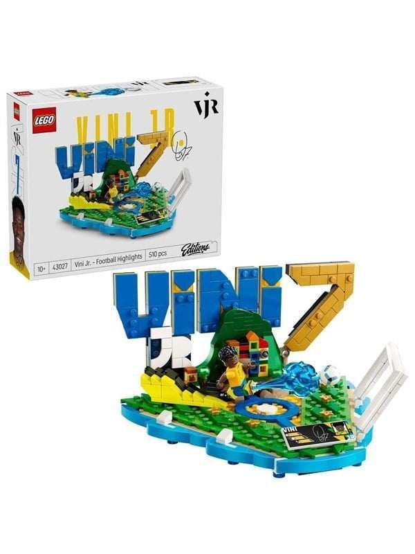 LEGO Editions 43027 Vini Jr. - jalkapallon tähtihetket