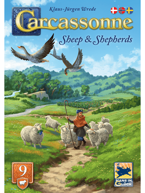 Carcassonne Sheep & Shepherds (Nordic)