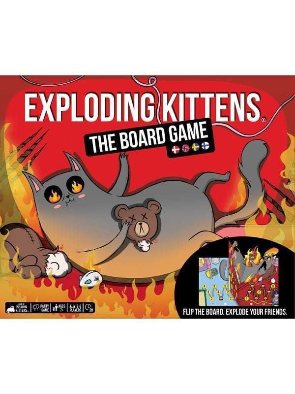 Exploding Kittens The Board Game (Nordic)