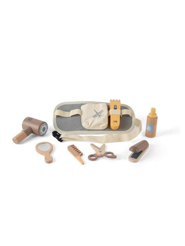 Dantoy Barber set wood in giftbox 8 pcs