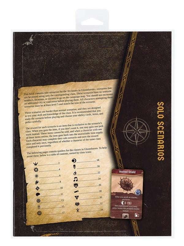 Gloomhaven 2nd Edition Solo Scenarios - expansion (ENG)