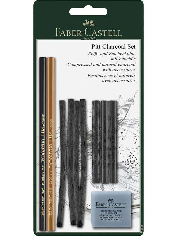 Faber-Castell Set Pitt Charcoal BC