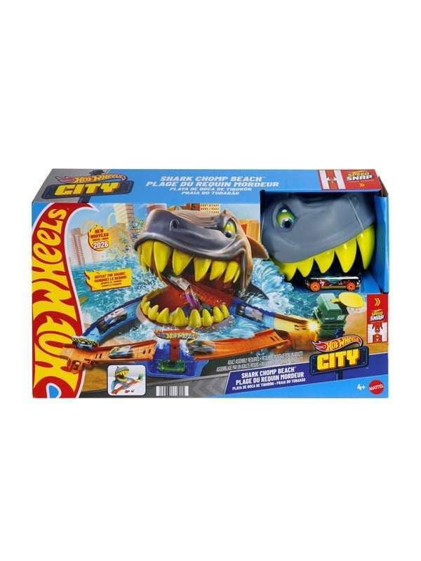 Hot Wheels City Shark Chomp Beach