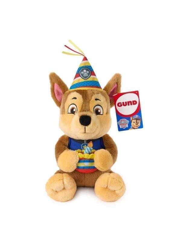 Paw Patrol Gund Birthday Plush Chase 24 cm