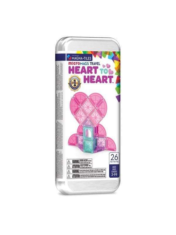 Magna-Tiles Heart to Heart Travel Set 26 pcs