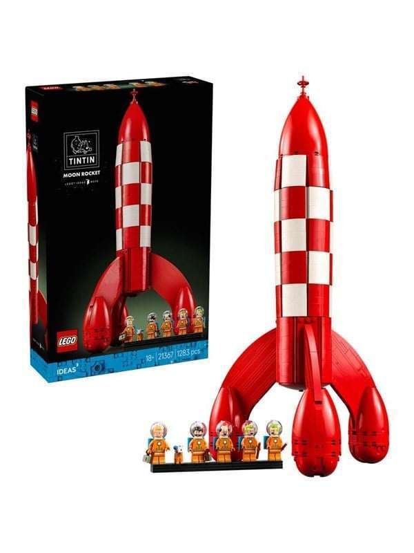 LEGO Ideas 21367 Tintin®-sarjakuvan kuuraketti