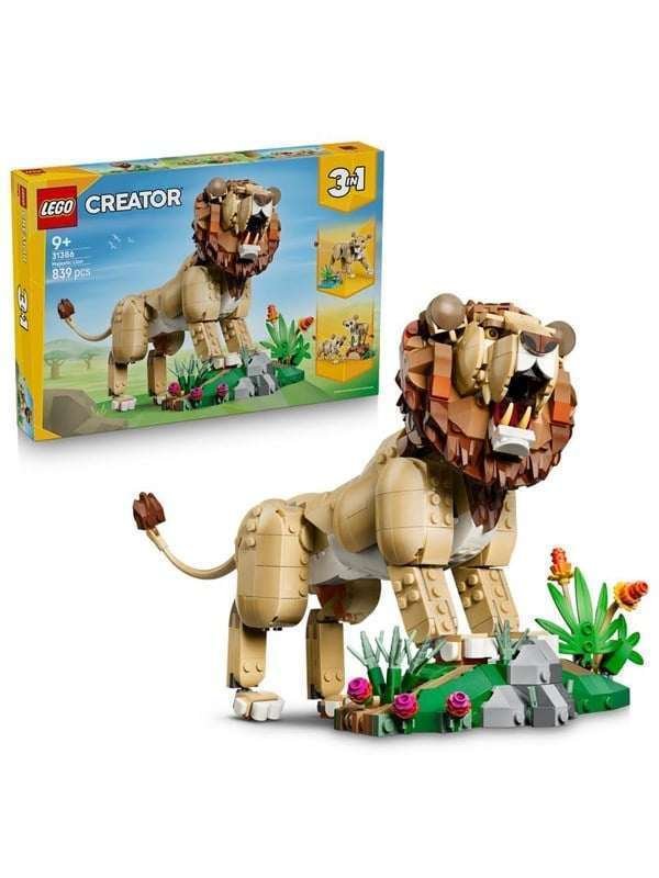 LEGO Creator 31386 Villieläimet: uljas leijona